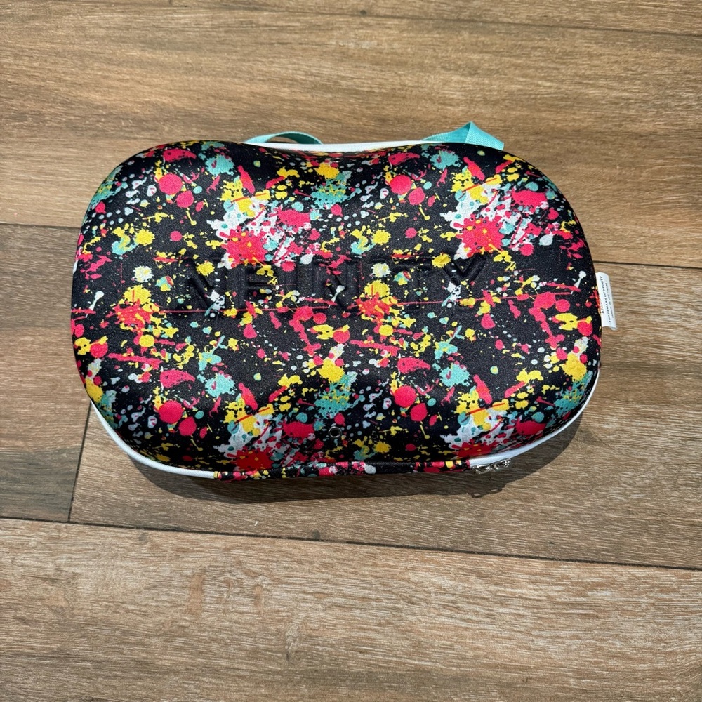 NFINITY Cheer Shoe Splatter Holder Case Bag EMPTY CASE ONLY! 12.5x7 Colorful